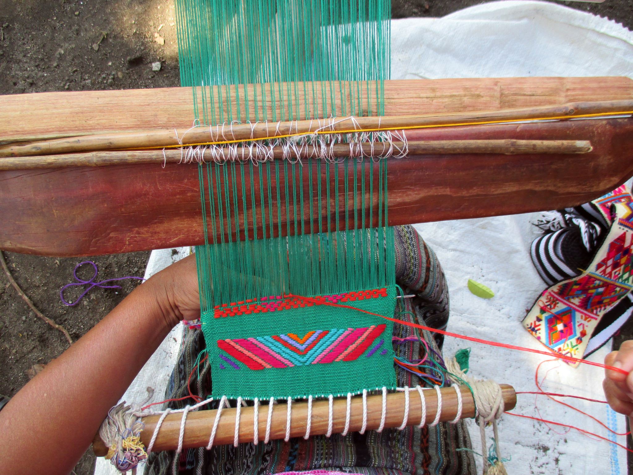 Mayan Hands weaving